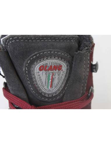 Botas de mujer de ante cálido con cuello de tweed - Olang Merano