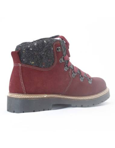 Warme Stiefel für Frauen aus Wildleder und Tweedkragen - Olang Merano