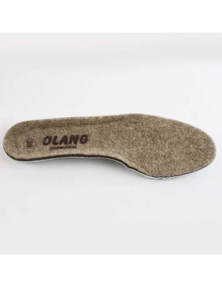 Bottes chaudes femme cuir suède et col en tweed - Olang Merano