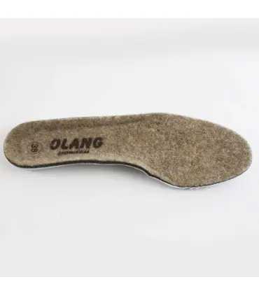 Women's warm suede boots with tweed collar - Olang Merano