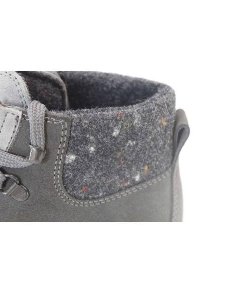 Warme Stiefel für Frauen aus Wildleder und Tweedkragen - Olang Merano