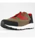 Men's warm hiking trainers in nubuck leather with coloured inserts