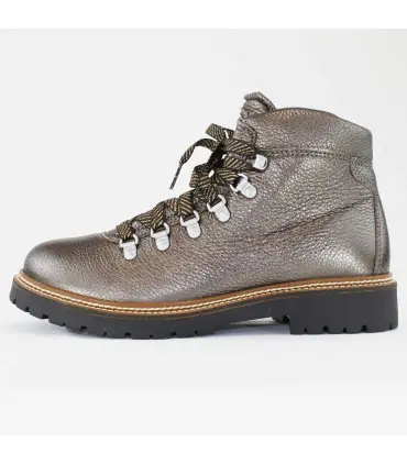 warm winter shoes for women in waterproof cowhide with calf leather lining