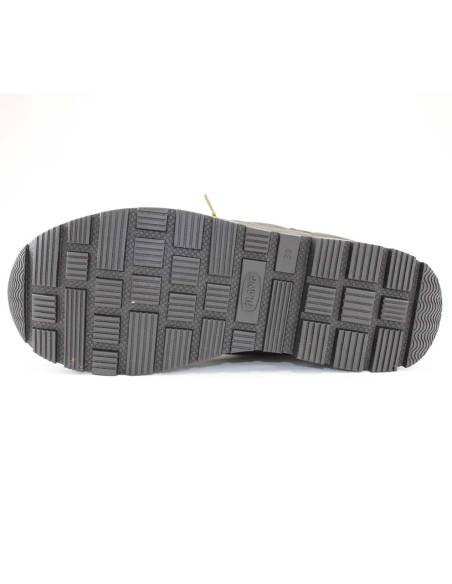 Warme Winterstiefeletten für Frauen aus gestepptem Polyester mit Pailletten.
