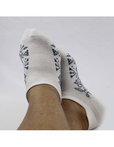Women's merino wool socks jacquard Bengt & Lotta