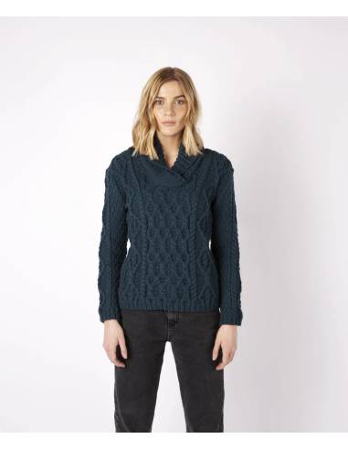 Herren- oder Damenpullover mit Rollkragen aus reiner Schurwolle