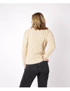 Submariner Rib Roll Neck Sweater for men in pure new wool 2
