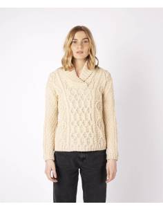 Submariner Rib Roll Neck Sweater for men in pure new wool