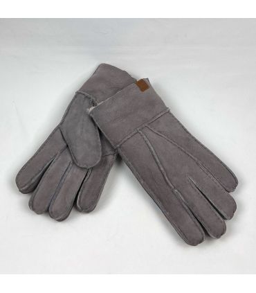 Guantes de piel de cordero genuino