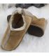 Slippers of genuine lambskin thermotherapy