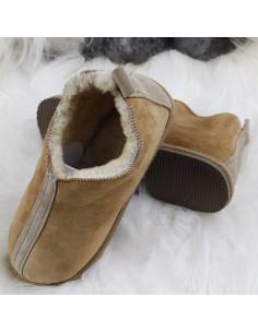 Warme nordische Lammfellschuhe SALLY