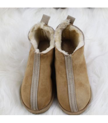 Warm Nordic lambskin slippers SALLY