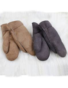 Mittens in genuine sheepskin