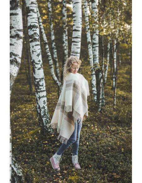 Cape aus reiner Schurwolle fur Damen