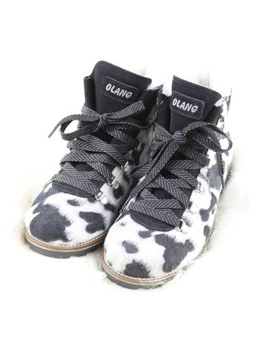 Cálidas botas de mujer de auténtica piel de oveja con pelo Olang Lima 2