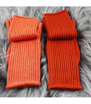 calcetines de lana ocio invierno color caqui