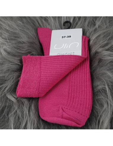 Chaussettes fines ville femme laine mérinos non comprimantes