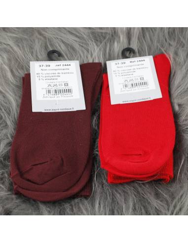 Damen Druckfrei Socken bambus