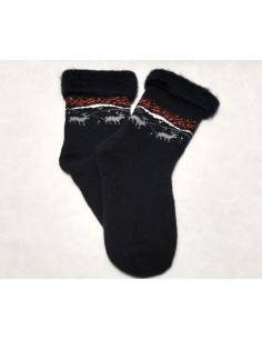 Cocoon in Navy wool socks