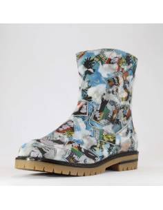 Warm women's boots in leather and real sheepskin Olang Lima 1 2