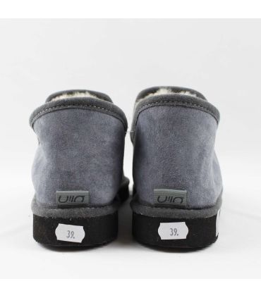 Cálidas zapatillas de piel de cordero para hombre o mujer