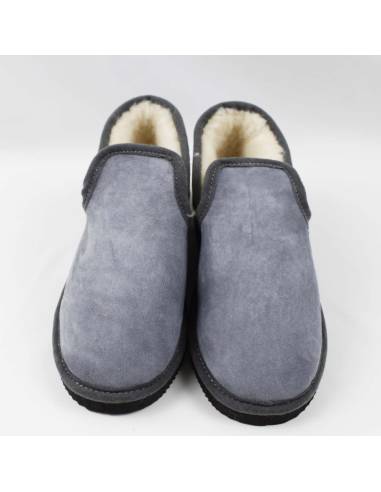 Warm lambskin slippers for men and women