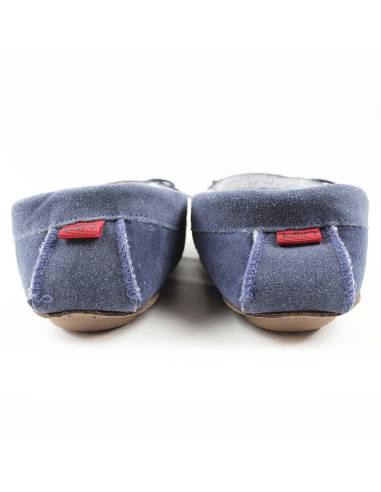 Men's slippers moccasin in guenuine lambskin