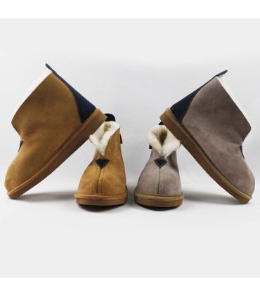 Echte Lammfell Hausschuhe fur Damen