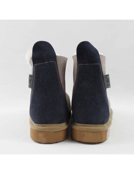 Nordic  slippers in guenuine lambskin