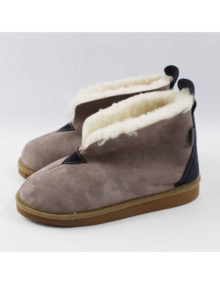 Nordic  slippers in guenuine lambskin