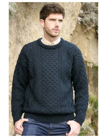 Jersey nórdico de cuello redondo para hombre o Mujer