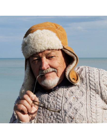 Schapkas Nordik Echt Lammfell Leder