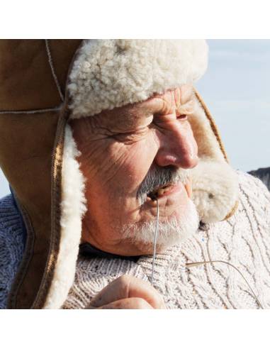 Schapkas Nordik Echt Lammfell Leder