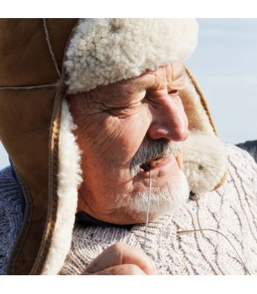 Schapkas Nordik Echt Lammfell Leder