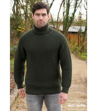 Jersey Submariner para hombre en pura lana virgen