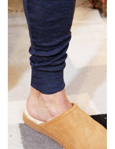 Herren Hose Long aus Wolle und Seide