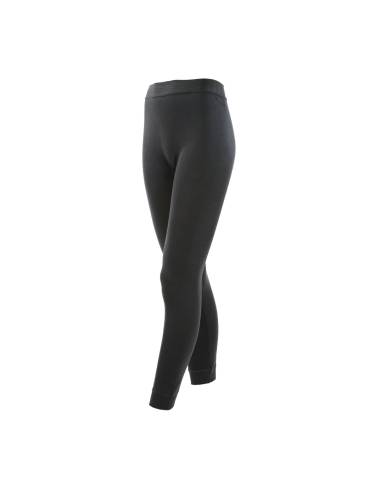 Leggins Sport Damen schwarz Merinowolle M sonderangebot
