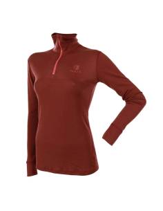 Women's Polo turtle neck in pure merinowool