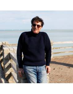 Jersey Submariner para hombre en pura lana virgen