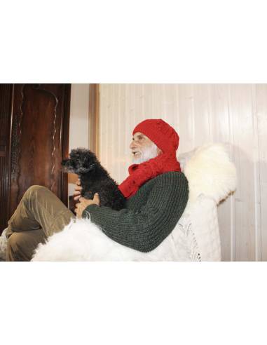 Submariner Rib Roll Neck Sweater for men in pure new wool