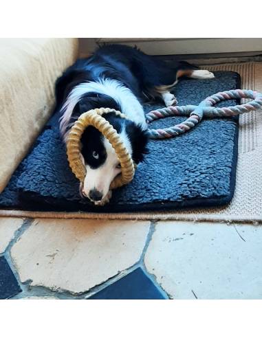 Dog cushion mat 100% wool