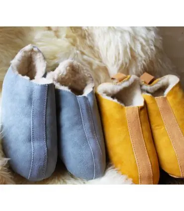 Nordic slippers in guenuine lambskin Harry