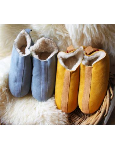 Nordic slippers in guenuine lambskin Harry