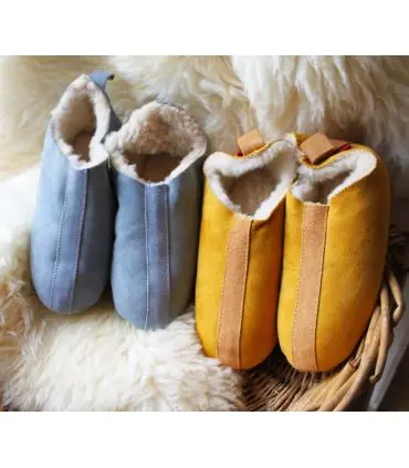 Nordic slippers in guenuine lambskin Harry