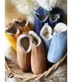Nordic slippers in guenuine lambskin Harry