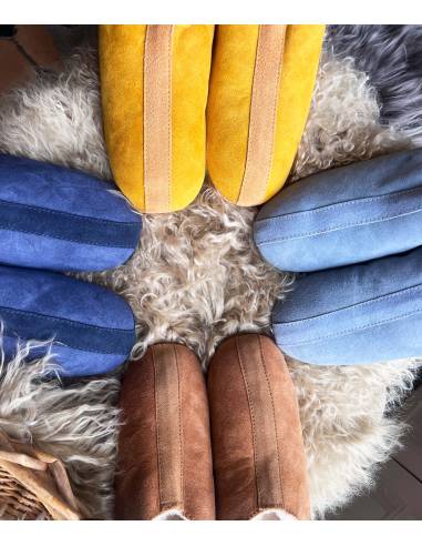 Nordic slippers in guenuine lambskin Harry