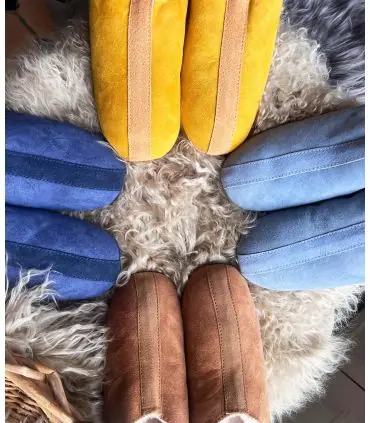 Chaussons hommes en peau de mouton Harry cocooning