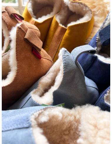 Nordic slippers in guenuine lambskin Harry
