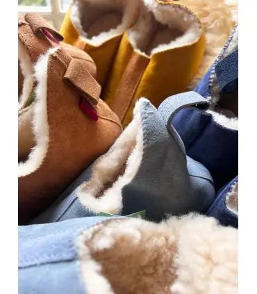 Nordic slippers in guenuine lambskin Harry