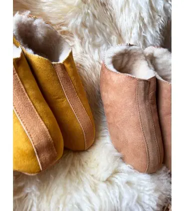 Nordic slippers in guenuine lambskin Harry